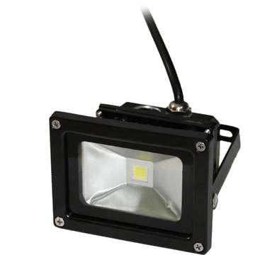 ART External lamp LED 10W,IP65,AC80-265V,black, 6500K-cold white