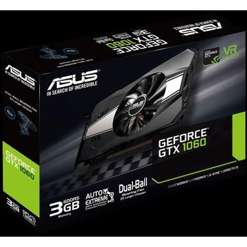 Placa video Asus GTX1060,DVI, HDMI, DP, 3GB ,GDDR5