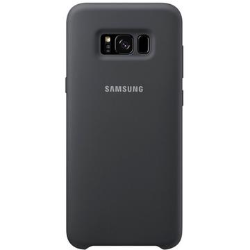 Silicone Cover Samsung EF-PG955TSEGWW pentru Galaxy S8+ G955 Argintiu