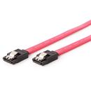 Gembird Gembird Serial ATA III 50 cm Data Cable, metal clips, red