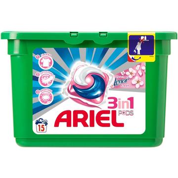 Detergent rufe ARIEL gel capsule Pods Touch of Lenor 15*29ml