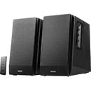 RMS:  66W (15W x 2, 18W x 2), volum, bass, treble, telecomanda wireless, bluetooth, dual RCA, black