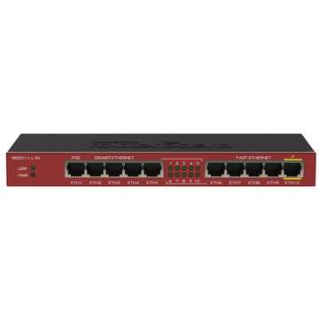 Router MIKROTIK RB2011iL-IN L4 64MB RAM, 5xLAN, 5xGig LAN, Desktop, 1xPoE Out