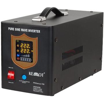 UPS UPS pentru centrale termice 700W PRO Sinus KEMOT alb