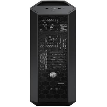 Carcasa Cooler Master MasterCase Pro 5, mid-tower, ATX, 3 x 140mm fan (inclus), I/O panel, side window, black "MCY-005P-KWN00"