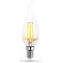 V-Tac BEC E14 CU FILAMENT LED 4W 2700K DIMABIL