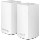 Linksys VELOP WHW0102 Dual-Band AC1300 (867 + 400 Mbps) AC2200 (Pack of 2)