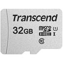 Transcend microSDHC USD300S 32GB CL10 UHS-I U1 Up to 95MB/S