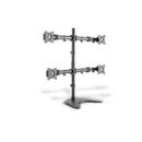 DIGITUS Universal Monitor Stand, 4xLCD, 27'', max. load 8kg,  adjustable and rotated 360