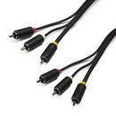Serioux SERIOUX 3X RCA M - 3X RCA M CABLE 1.5M