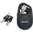 Dicota Dicota Security T-Lock Retractable, Single (3 x 7 mm slot)