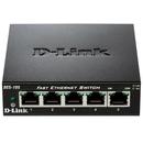 D-Link D-Link Switch Desktop 5 porturi 10/100 carcasa metalica
