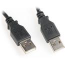 EQUIP Equip USB 2.0 cable AM- AM 1.8m black double shielding