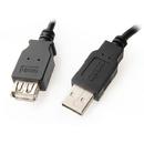 EQUIP Equip USB 2.0 extension cord cable AM-AF 1.8m black double shielding