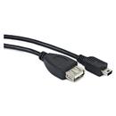 Gembird Gembird cable USB MINI BM -> AF USB 2.0 OTG, 15cm