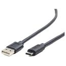 Gembird Gembird USB 2.0 AM cable to type-C (AM/CM), 1.8m, black