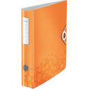 Biblioraft LEITZ Active Wow 180, A4, 50 mm, polyfoam - portocaliu metalizat
