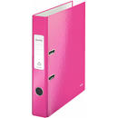 Leitz Biblioraft LEITZ 180 Wow, A4, 50mm, carton laminat - roz metalizat