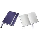 Leitz Caiet de birou LEITZ Style, A5, coperta dura, matematica, hartie crem - albastru-violet