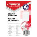 Office Products Rezerva A4 pentru caiet mecanic, 50 file/top, Office Products - matematica/dictando