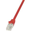 LogiLink LOGILINK - Cablu Patchcord CAT6 U/UTP EconLine 1,00m roșu