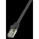 LogiLink LOGILINK - Cablu Patchcord CAT5e F/UTP 10m negru