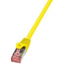LogiLink LOGILINK - Patchcord Cablu Cat.6 S/FTP PIMF PrimeLine 10m, galben