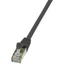 LogiLink LOGILINK - Cablu Patchcord CAT6 F/UTP EconLine 3m negru