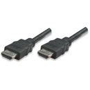 Manhattan Manhattan cablu monitor HDMI/HDMI 1.4 Ethernet 10m negru contacte nichelate