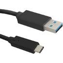 QOLTEC Qoltec Cable USB 3.1 Type C male | USB 3.0 A male | 0.25m