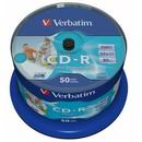 Verbatim Verbatim CD-R[ 50pcs, 700MB, 52x, spindle, Wide printabil ]