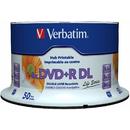 Verbatim DVD+R DL Verbatim [ spindle 50 | 8,5GB | 8x | WIDE PRINTABLE SURFACE