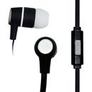 VAKOSS Stereo Earphones Silicone with Microphone / Volume Control SK-214K negru