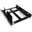 RaidSonic IcyBox Internal Mounting frame 3,5 '' for 2x 2.5'', Black