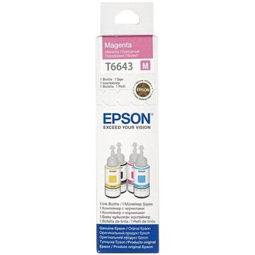 Toner inkjet Epson T6643 Magenta pentru L100 / L200