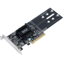 Synology Synology Dual M.2 (2280/2260/2242) SSD adapter card for better SSD caching, PCIe