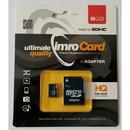 Card Set IMRO 4/8G ADP (8GB; Class 4; + adapter)