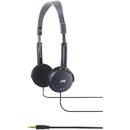 Headphones JVC HAL50BE (on-ear; NO; black color