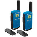 Motorola Statie radio PMR portabila Motorola TALKABOUT T42 BLUE set cu 2 buc