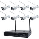 PNI Pachet Kit supraveghere video PNI House WiFi550 NVR si 8 camere wireless, 1.0MP