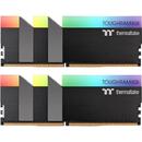 Thermaltake DDR4 - 16 GB - 3600 - CL - 18 - Dual Kit, TOUGHRAM RGB (black, R009D408GX2-3600C18B)