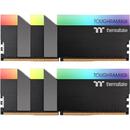 Thermaltake DDR4 - 16 GB - 4000 - CL - 19- Dual Kit, TOUGHRAM RGB (black, black, R009D408GX2-4000C19A)