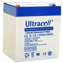 ULTRACELL Ultracell acumulator VRLA 12V, 5Ah