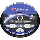 Verbatim BluRay M-DISC BD-R Verbatim [ Spindle 10 | 25GB | 4x | Inkjet Printable ]