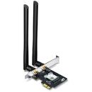 Archer T5E wireless, de la 1 port PCI-E la 2 antene externe detasabile, 12000Mbps, Bluetooth 4.2,  Dual Band AC1200, 2.4GHz & 5GHz