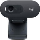 Logitech Camera web Logitech C505e HD Webcam Black