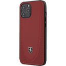 Ferrari Husa Capac Spate Off Track Perforated Rosu APPLE Iphone 12 Pro Max