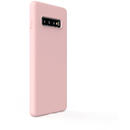 Lemontti Husa Silicon Soft Slim Samsung Galaxy S10 G973 Pink Sand (material mat si fin, captusit cu microfibra)