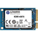 Kingston KC600 256GB SATA-III mSATA