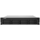 QNAP TS-832PXU-RP NAS Rack (2U) Ethernet LAN Black AL324